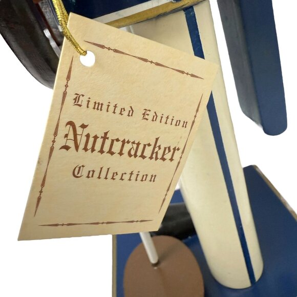 Christmas Nutcracker 14" Sailor Sea Captain Vintage Holiday Limited Edition - Picture 5 of 13